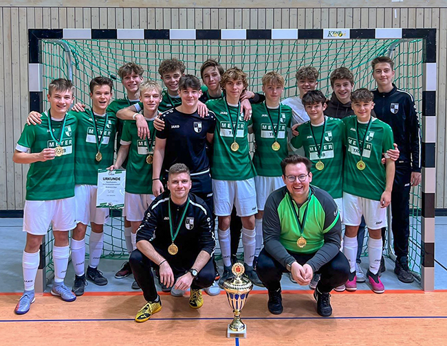 B- Junioren TSV Graupa 2023 - Gewinner Futsal Hallenkreismeisterschaften