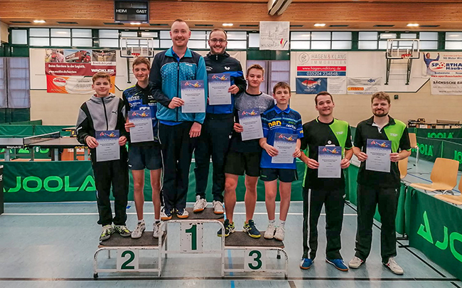 1. Herrenmannschaft Tischtennis TSV Graupa