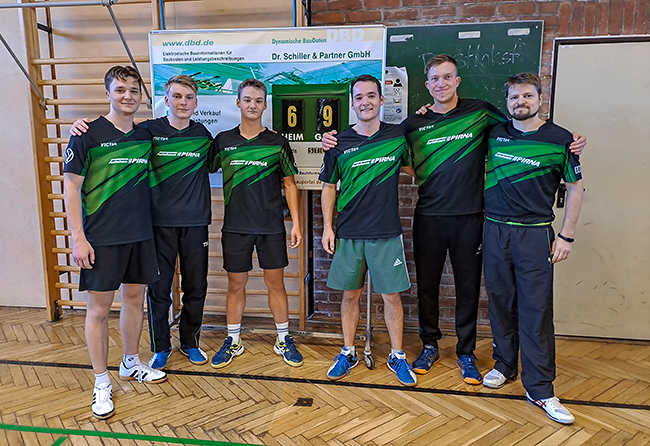 1. Herrenmannschaft Tischtennis TSV Graupa