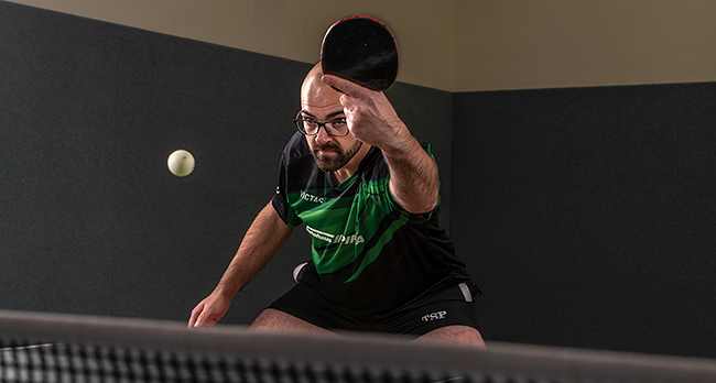 Eric Fritzsche Tischtennis TSV Graupa