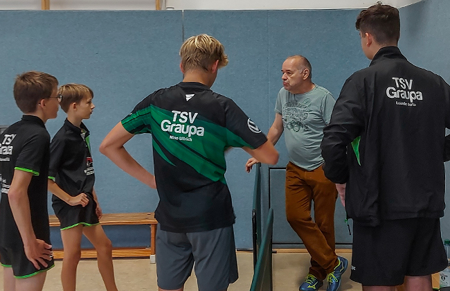 Bezirksliga Jugend Tischtennis - TSV Graupa 2023_2024 